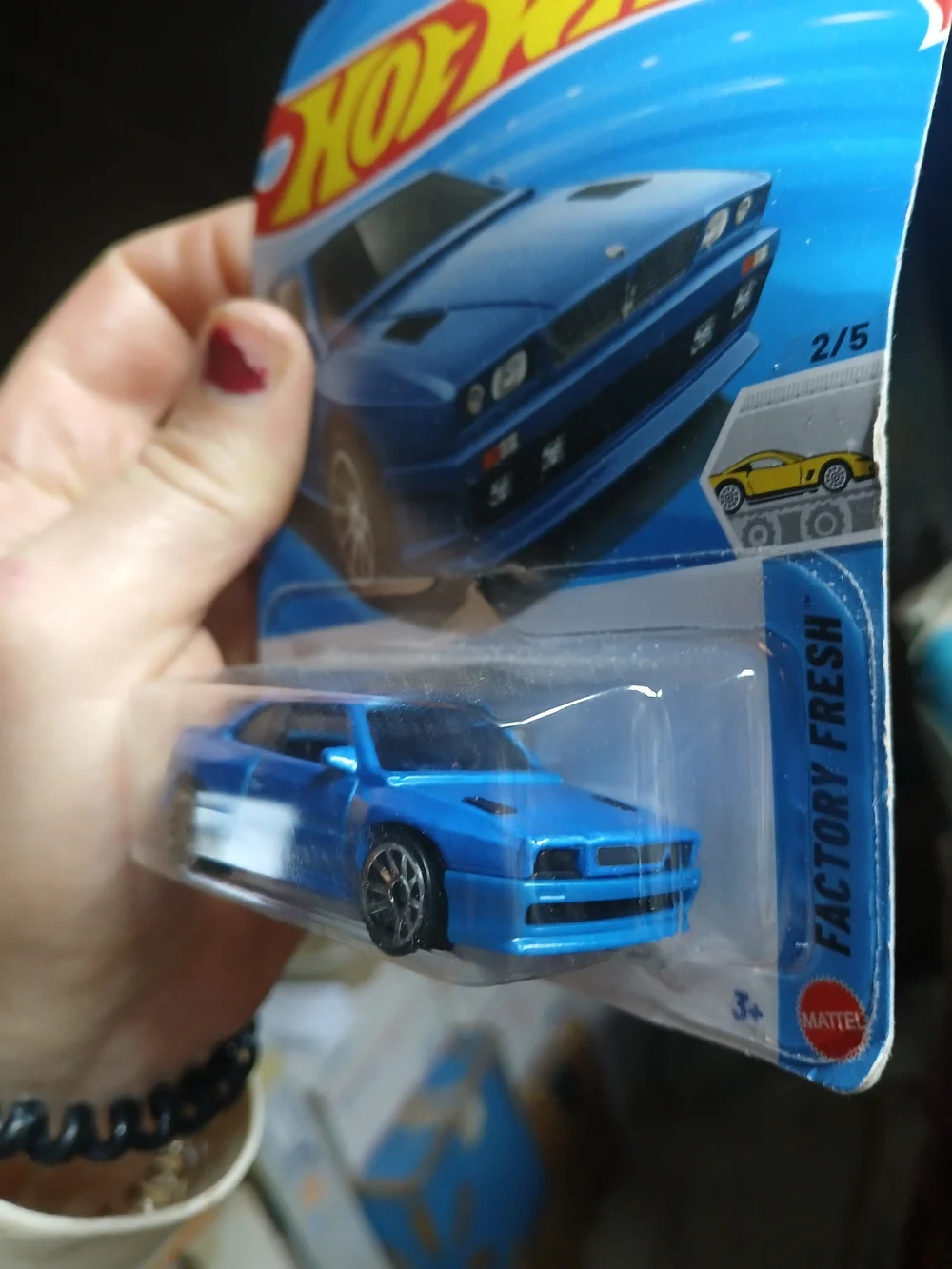 Hot Wheels shiny metallic